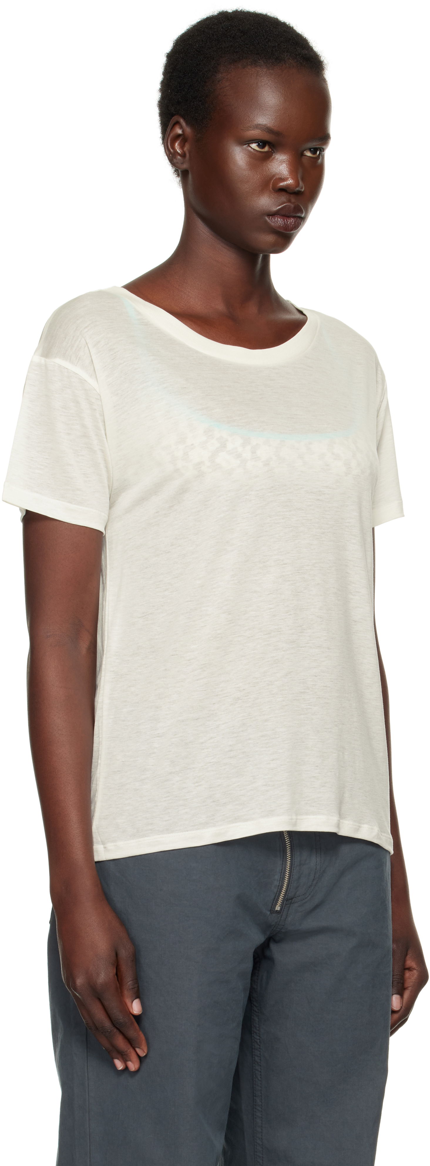 Tričko Baserange Loose Fit T-Shirt Biela | TOLO-BL-000, 1