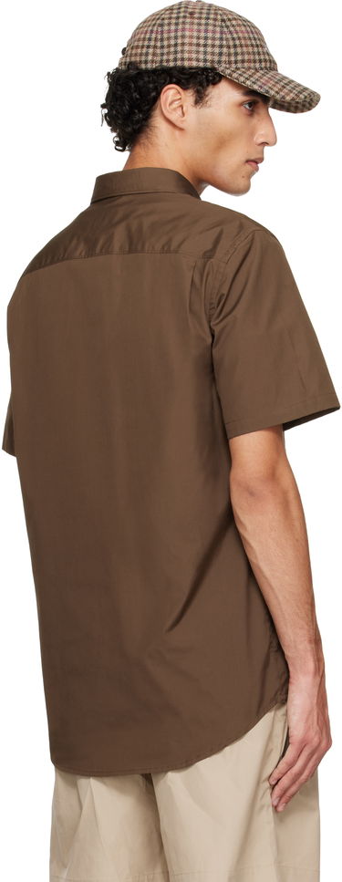 Košeľa A.P.C. Bart Short Sleeve Shirt Hnedá | COHLE-M12005, 2