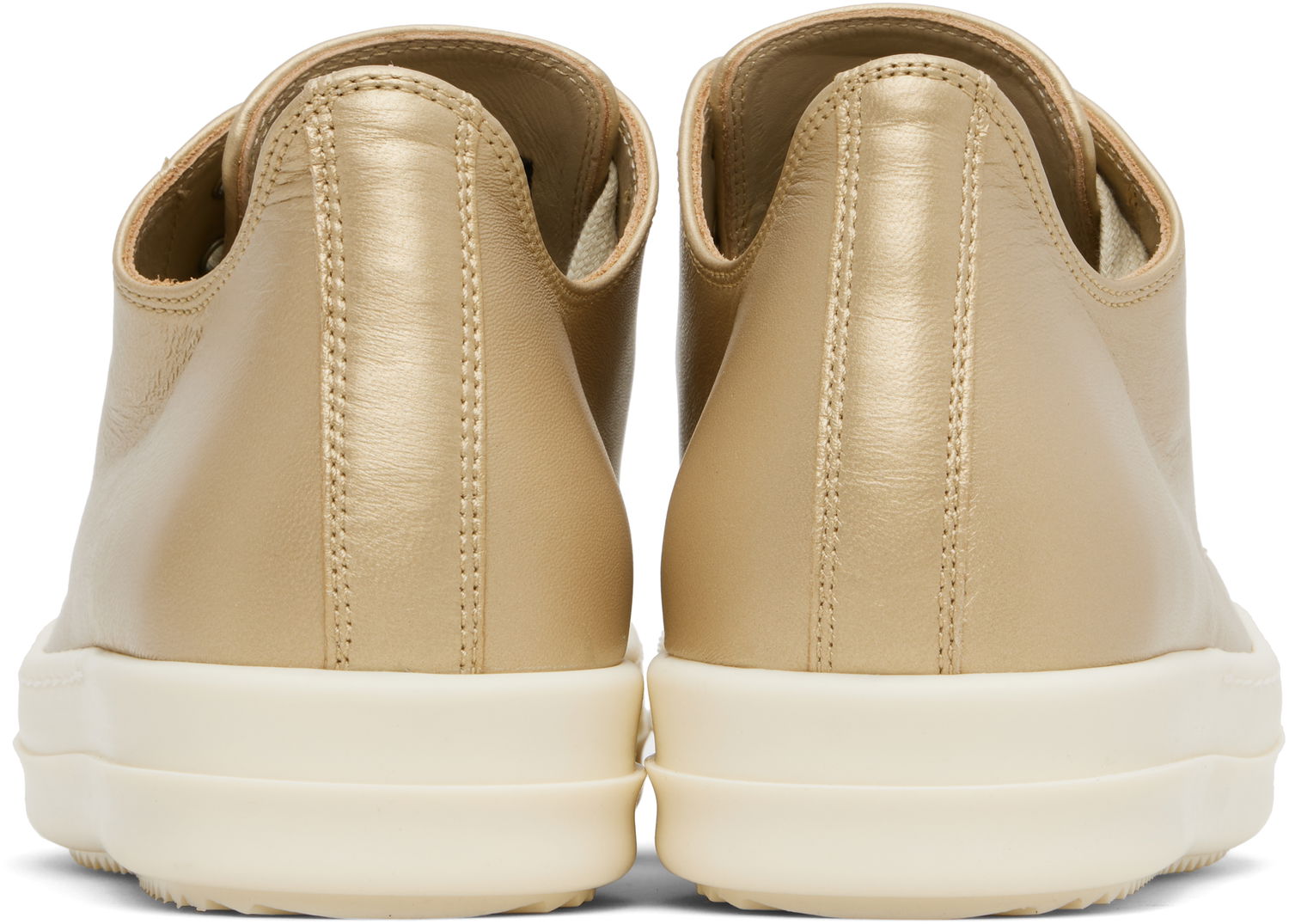 Tenisky a topánky Rick Owens Rick Owens Hollywood Low Sneaks Metalická | RO01E7891 LLPM, 1