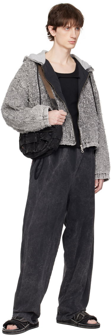 Taška cez rameno Diesel Multi-Pocket Crossbody Bag Čierna | X10220-P4485-T8013, 3
