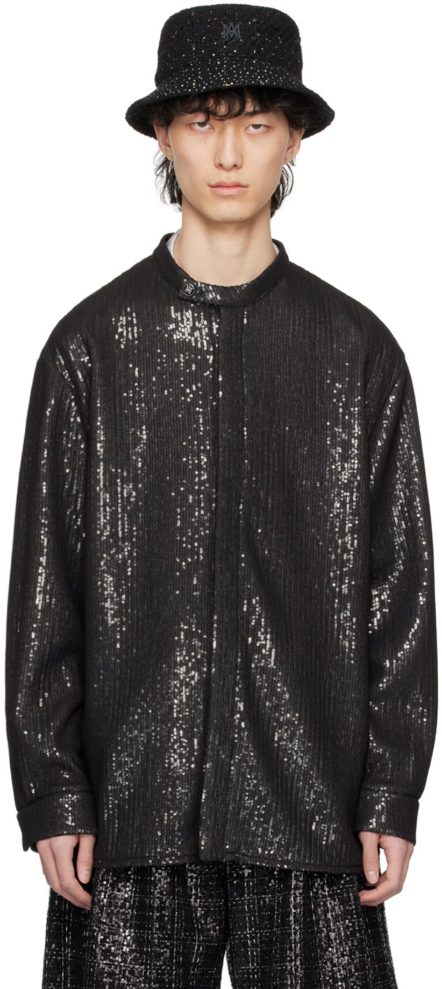 AMIRI Sequinned Long Sleeve Shirt