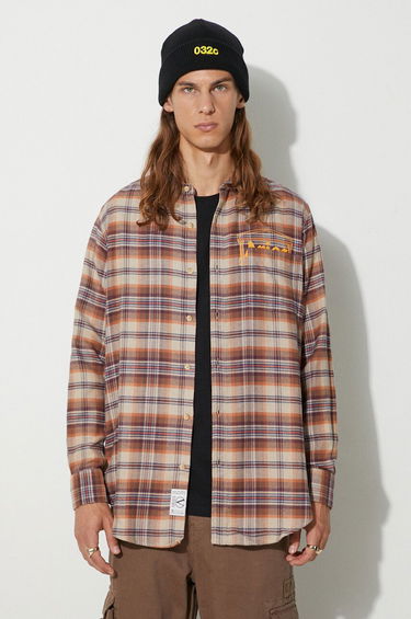 Košeľa Aries Shirt Regular Fit Hnedá | FUAR40103, 0