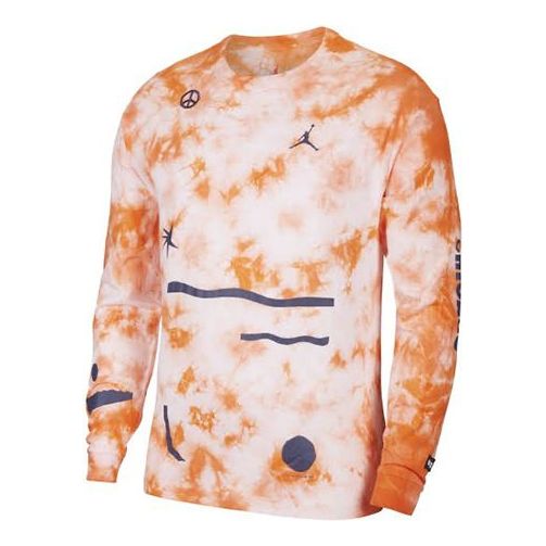 Tričko Jordan Jordan Chicago Crossover Series All-Star Long Sleeve T-Shirt Oranžová | CW1146-100