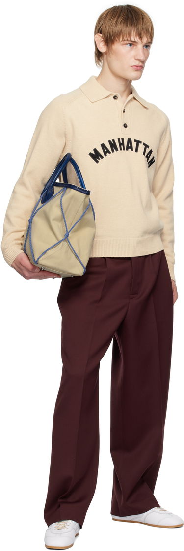 Tote bag Bode Bode Sea Rig Tote Bag Béžová | MRF24AC035, 3