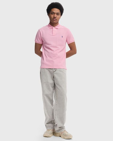 Polo tričko Polo by Ralph Lauren Polo Ralph Lauren Slim Fit Polo Shirt Ružová | 710536856396, 2