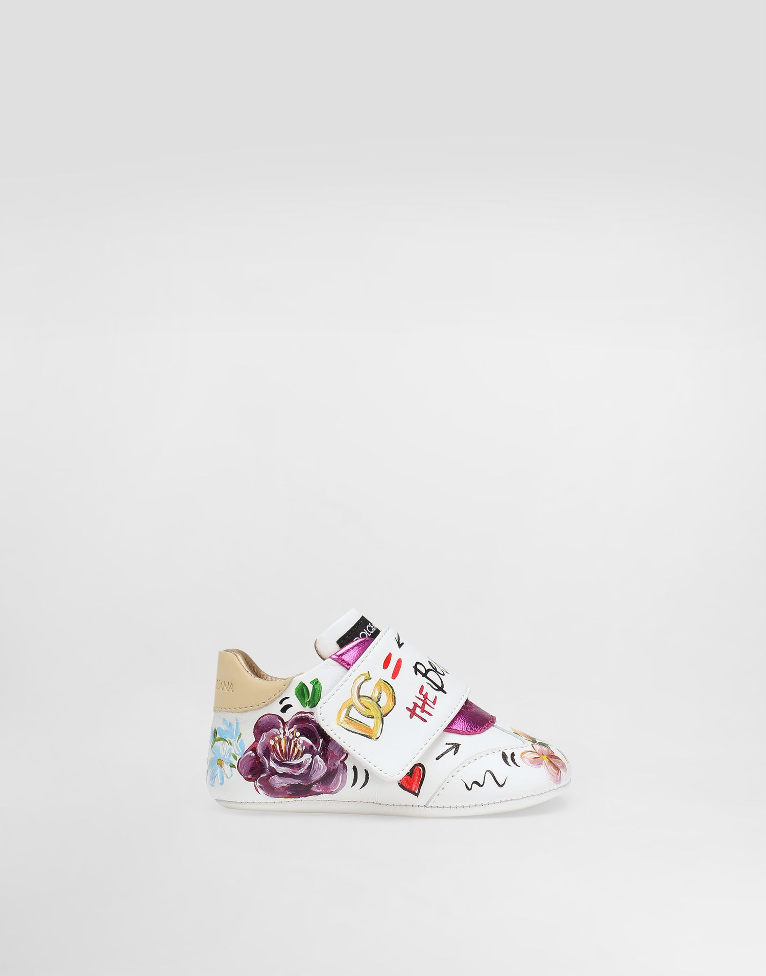 Doplnky Dolce & Gabbana Dolce & Gabbana Calfskin Newborn Girls' Shoes Biela | DK0109AW567HWF57, 0