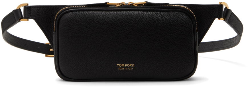 Ľadvinka Tom Ford Black Zip Leather Pouch Čierna | H0521-LCL158G, 0