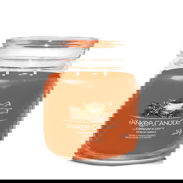Sviečka Yankee Candle Signature Medium Jar 2 Wicks Cinnamon Stick Oranžová | 40780, 0