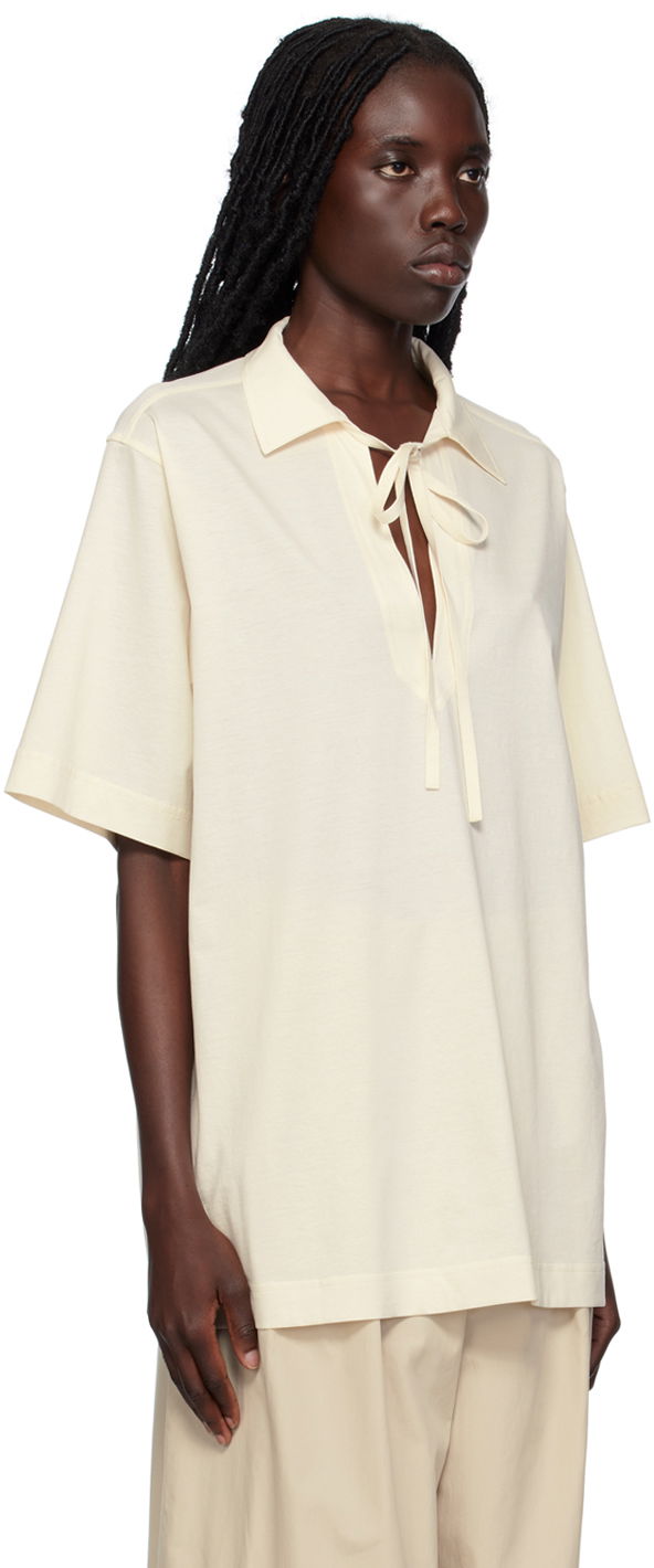 TOTEME Self-Tie Polo