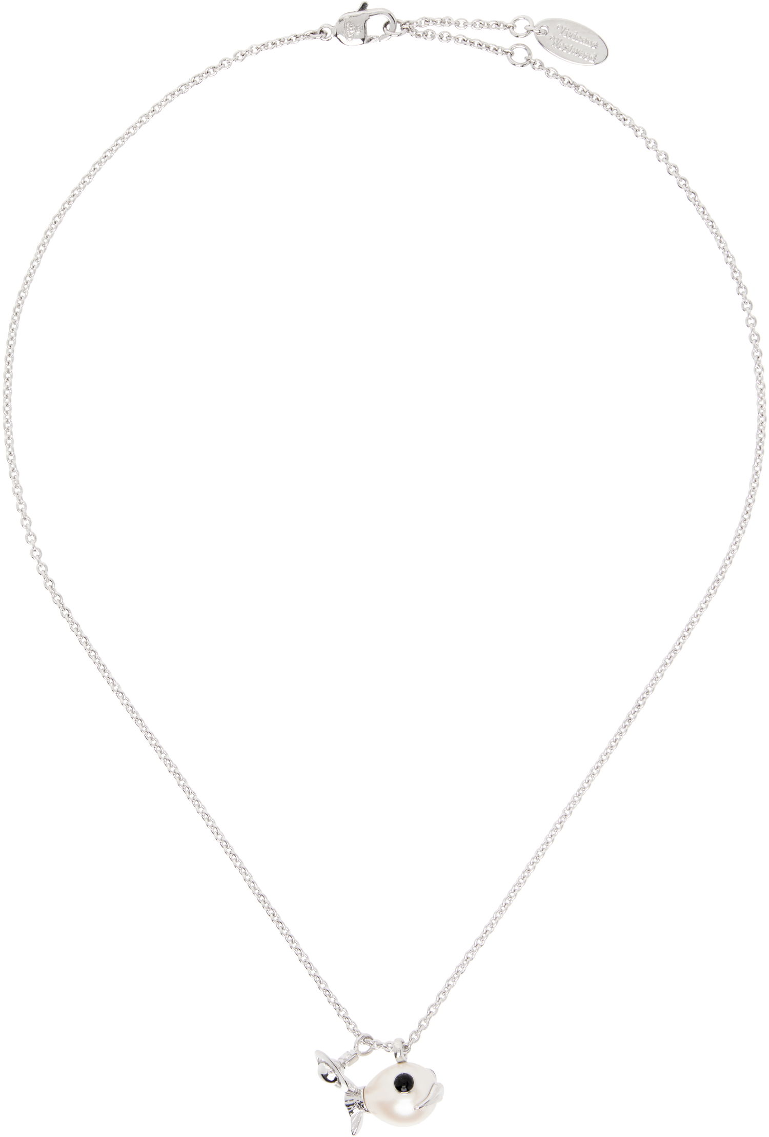 Náhrdelník Vivienne Westwood Vivienne Westwood Luzie Pearl Pendant Necklace Metalická | 630203FK-02P601-, 0