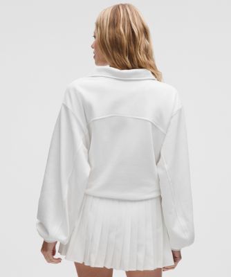 Mikina lululemon Terry Cotton Tennis 1/2 Zip Top Biela | prod20002823, 9