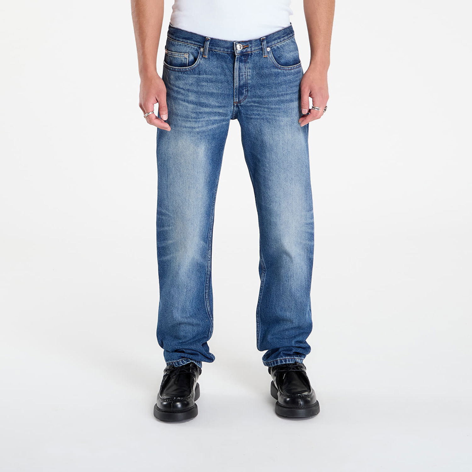 Džínsy A.P.C. A.P.C. New Standard Jeans Modrá | COHAD-M09001 IAL, 0