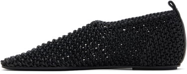 Oblečenie TOTEME TOTEME Woven Leather Ballerina Flats Čierna | 252-WAS2358-LE0134, 2