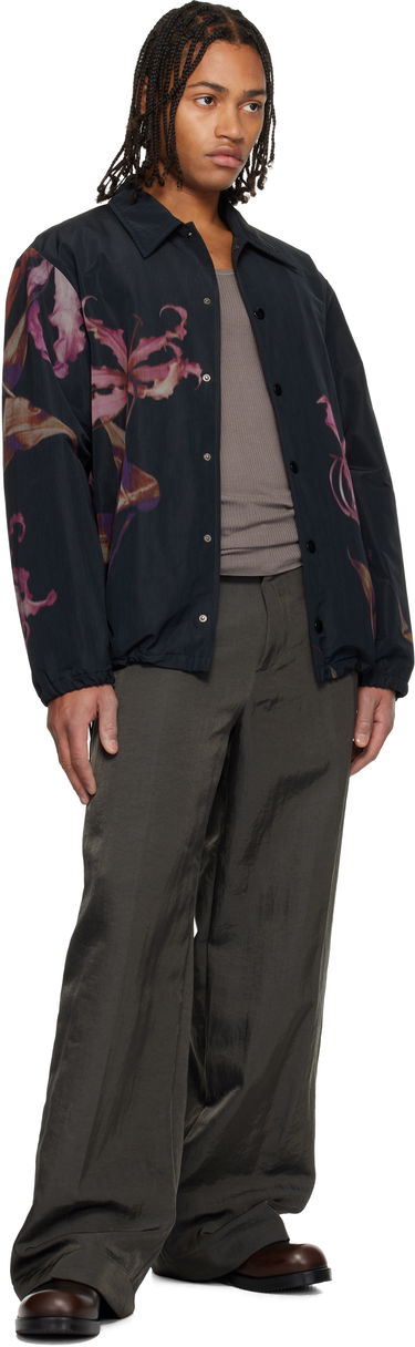 Bunda Dries Van Noten Dries Van Noten Floral Printed Collared Jacket Rôznofarebný | 252-020575-2069, 3