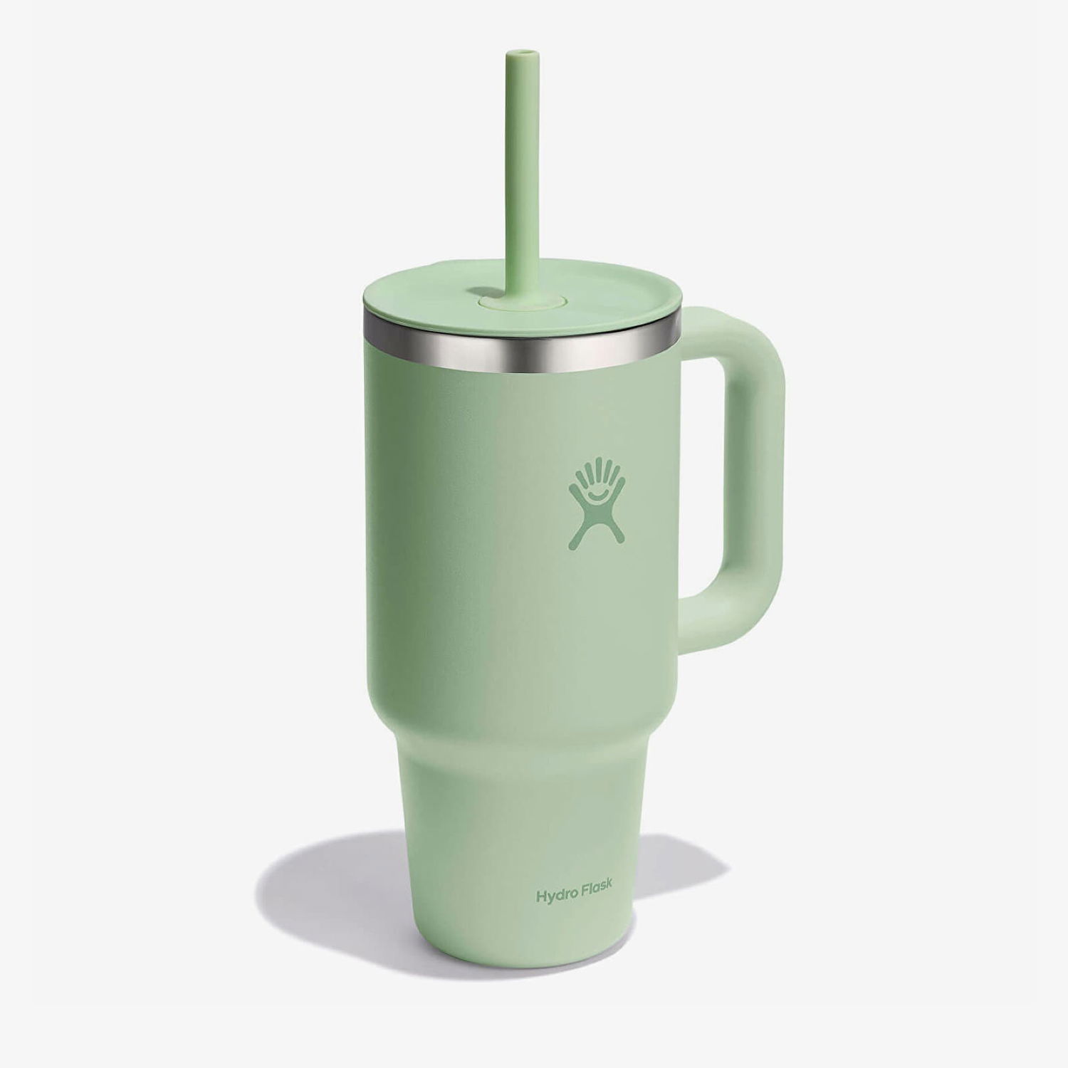 Fľaše Hydro Flask 946ml Travel Tumbler with Handle and Straw Universal Zelené | TT32PSC338, 1
