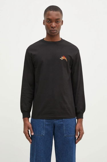 Tričko WACKO MARIA Tim Lehi Black Long Sleeve T-Shirt Čierna | 24FW.WMT.LT01, 0