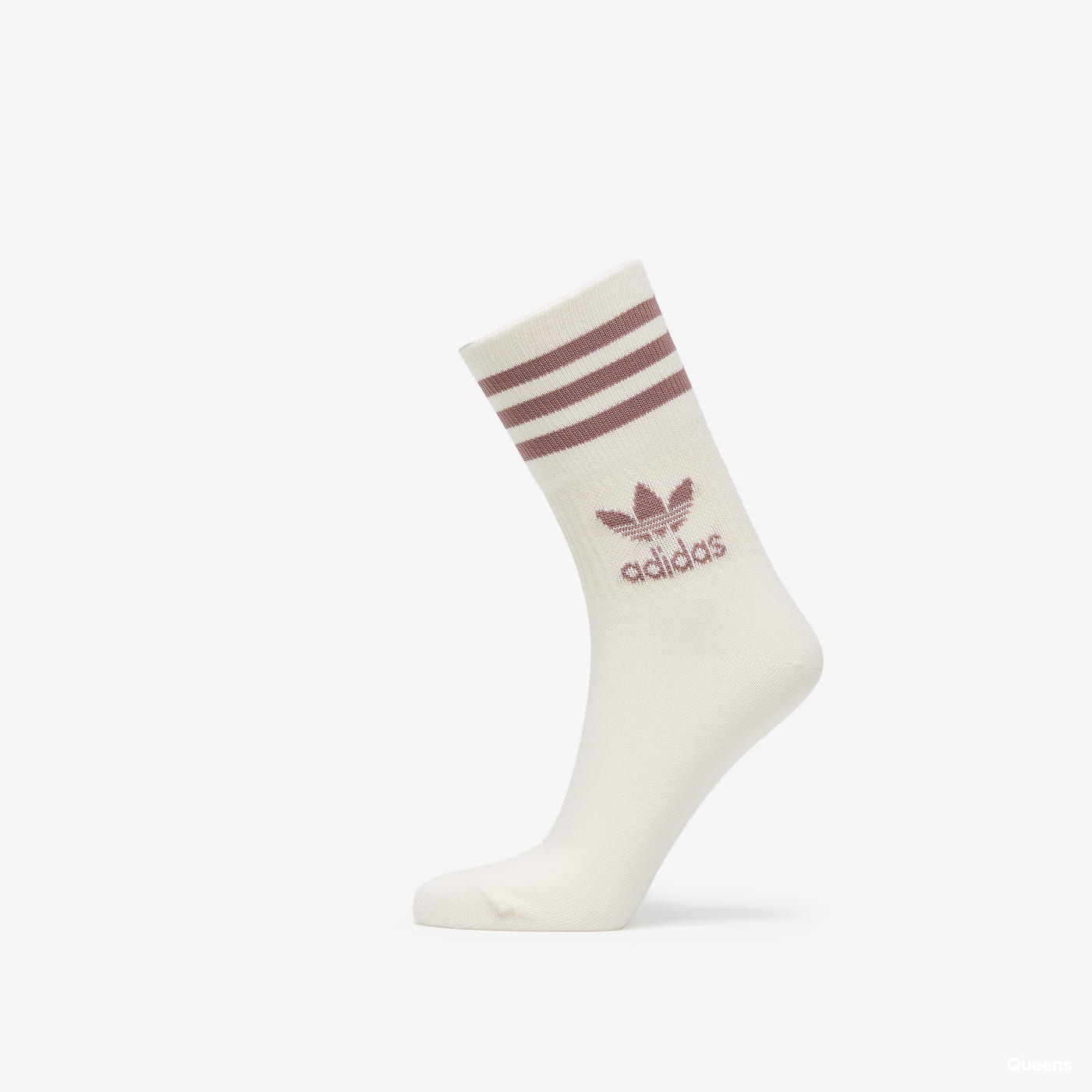 Ponožky adidas Originals Mid Cut Crew Socks Hnedá | HL9222, 1