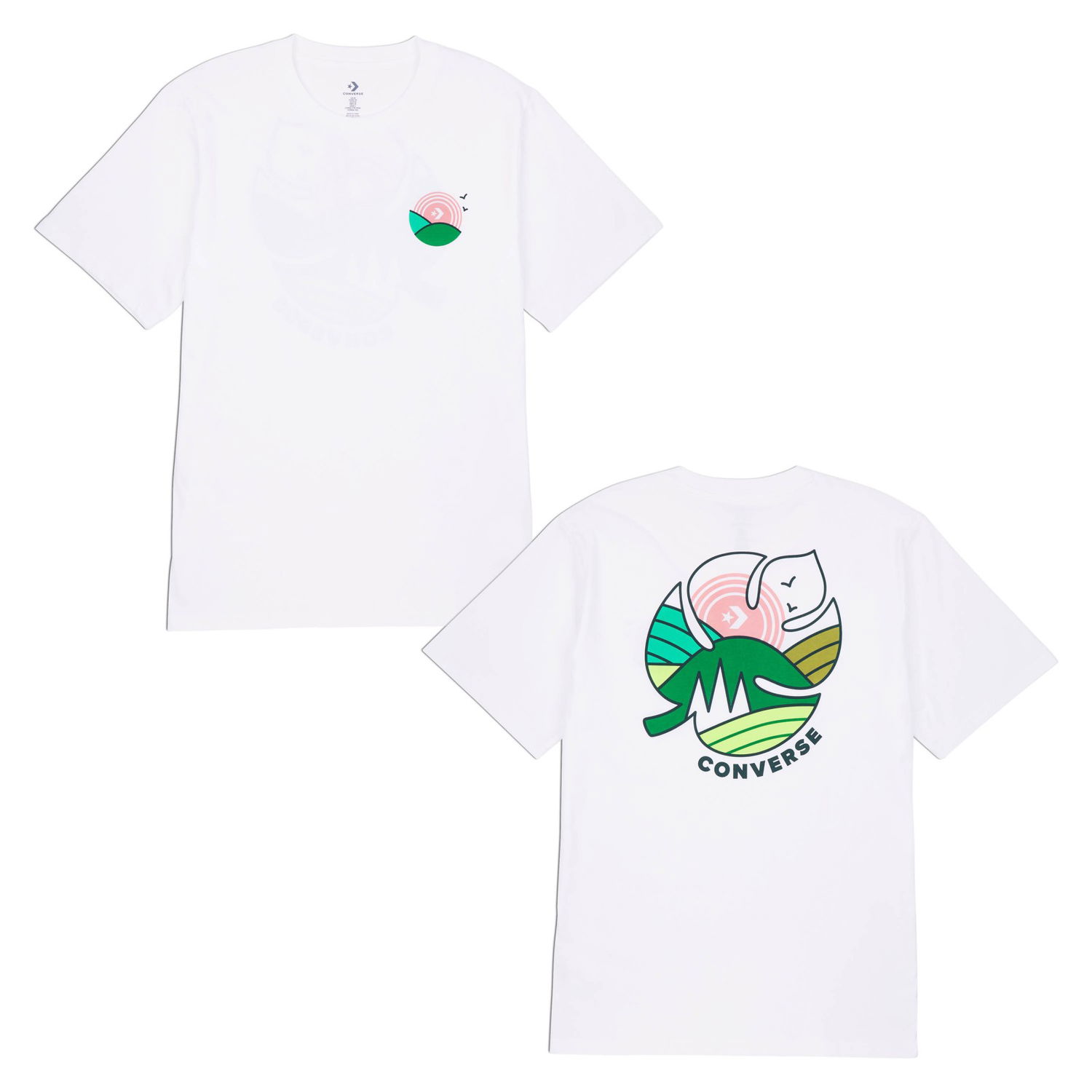 Tričko Converse High Summer Tee Biela | 10026672-A01, 0