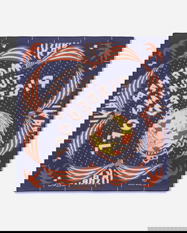 Šál KAPITAL Ikari Makuri Bandana Modrá | EK-645BAA NAVY, 3