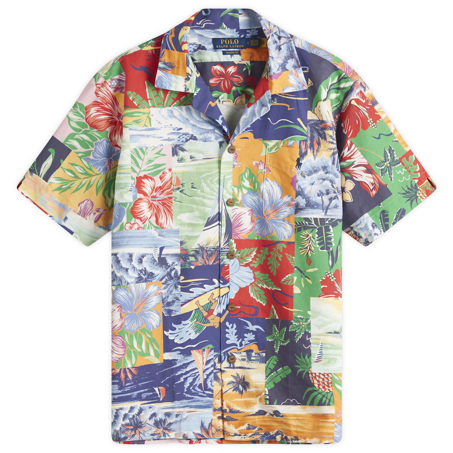 Košeľa Polo by Ralph Lauren Ralph Lauren Patchwork Beach Vacation Shirt Rôznofarebný | 710964762001, 1