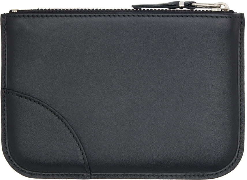 Peňaženka Comme des Garçons COMME des GARÇONS WALLETS Black Silver Eyelet Wallet Pouch Čierna | SA8100SE, 1