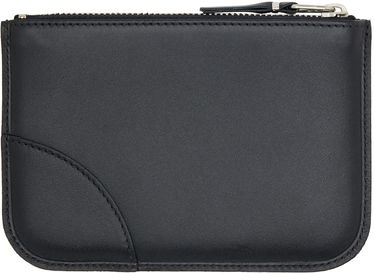 Peňaženka Comme des Garçons COMME des GARÇONS WALLETS Black Silver Eyelet Wallet Pouch Čierna | SA8100SE, 1