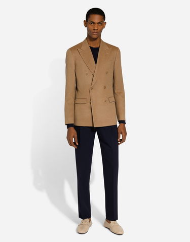 Bunda Dolce & Gabbana Dolce & Gabbana Double-breasted Taormina-fit Jacket Hnedá | G2NW1TFU3LUM0464, 1