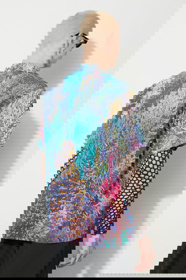 Košeľa BILLIONAIRE BOYS CLUB Willderness Relaxed Printed Camp Collar Shirt Rôznofarebný | B23425, 2