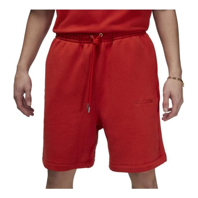 Šortky Jordan Wordmark Fleece Shorts Červená | FJ0701-622, 0