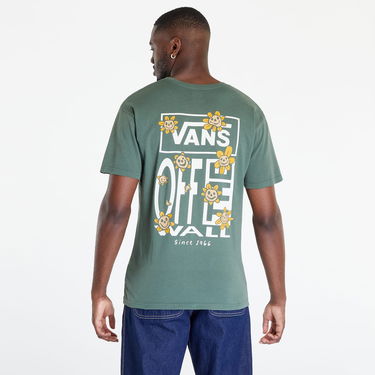 Tričko Vans Trippy Grin Floral Tee Zelené | VN0A7S77YQW1, 4