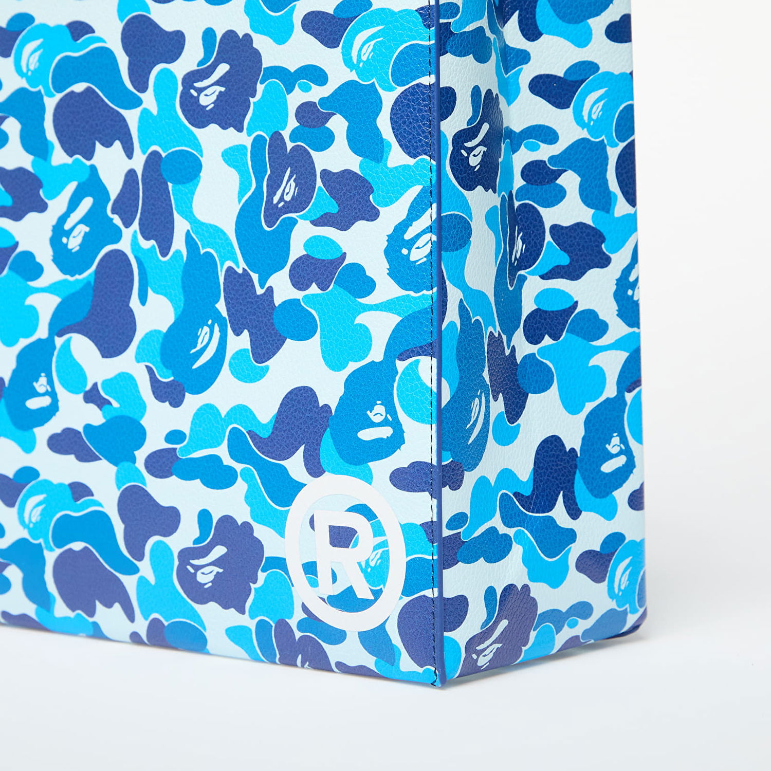 Tote bag BAPE A BATHING APE Abc Camo Tote Bag Blue Modrá | 001BAK301004M BLU, 1