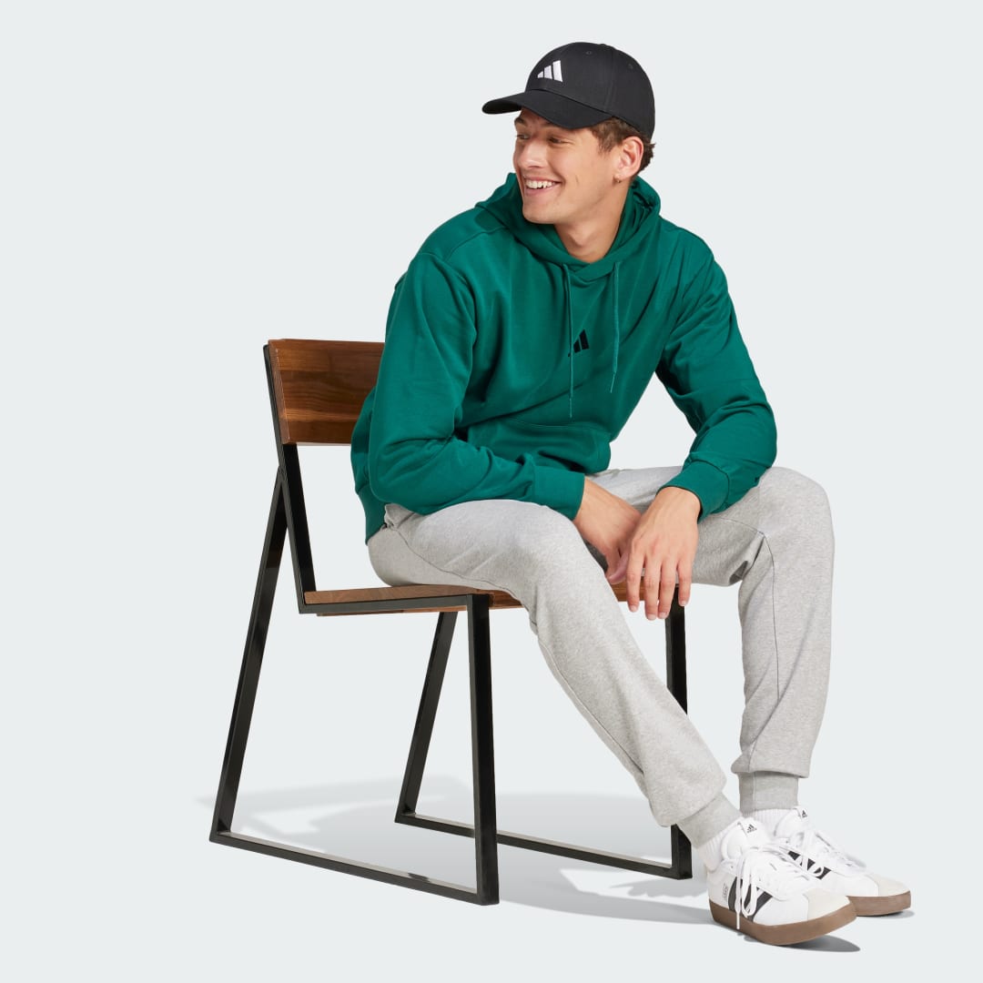Tepláky adidas Performance Essentials Feel Cozy French Terry Joggers Šedá | JE3855, 1