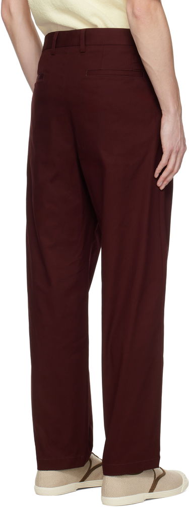 Nohavice Dolce & Gabbana Dolce&Gabbana Gabardine Trousers Vínová | GV5ZHTFUFNV, 2