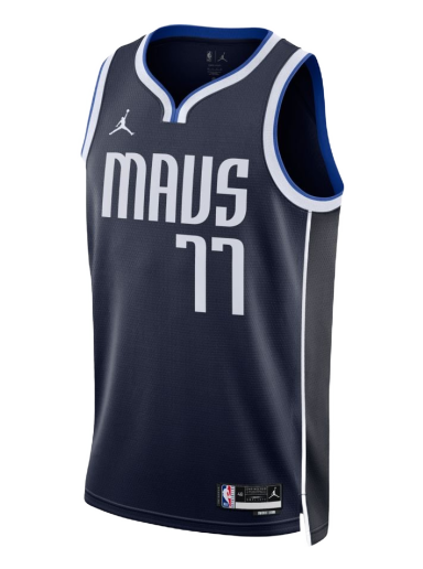 Crop Top Jordan NBA Dri-FIT Dallas Mavericks Statement Edition 2022 Statement Jersey Navy | DO9523-420