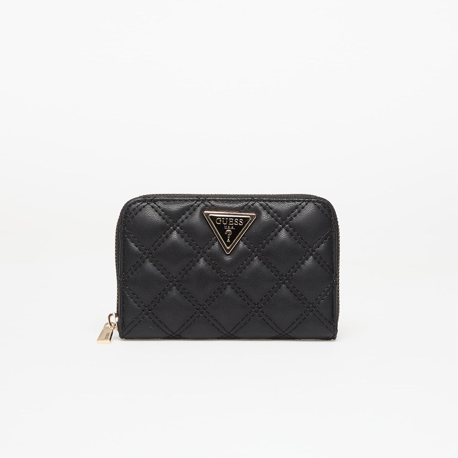 Peňaženka GUESS GUESS Giully II Medium Zip Around Wallet Čierna | SWQG9673140-BLA, 0
