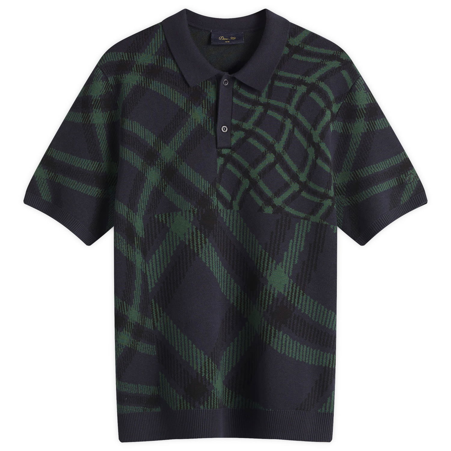 Polo tričko Dime Dime Antique Knit Polo Navy | DIMESP258NVY, 1