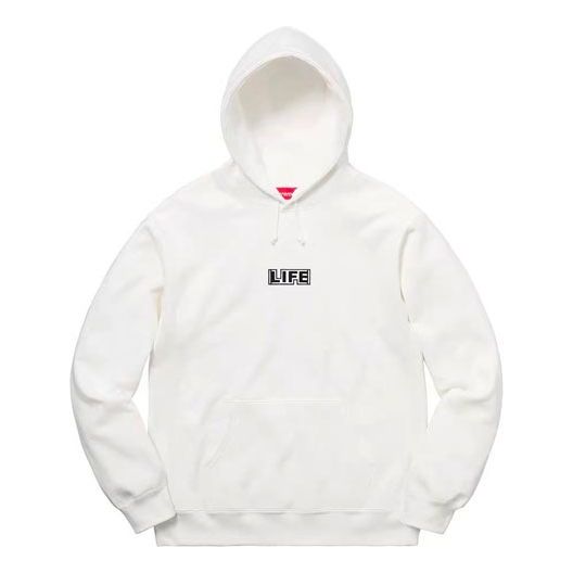 Mikina Supreme Gilbert & George Life Sweatshirt Biela | SUP-SS19-535