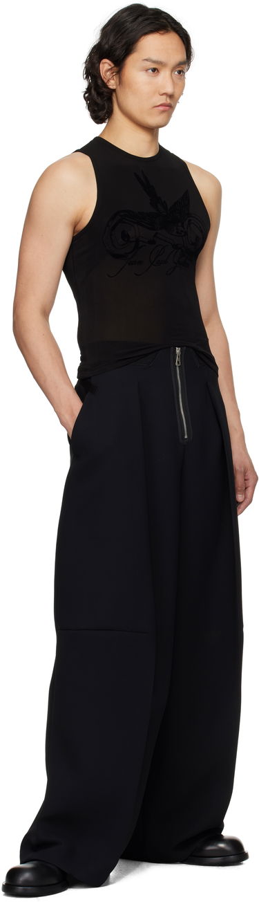 Tielko Jean Paul Gaultier Jean Paul Gaultier Flock Tattoo Tank Top Čierna | 25/34-F-DB055I-J082-00, 4