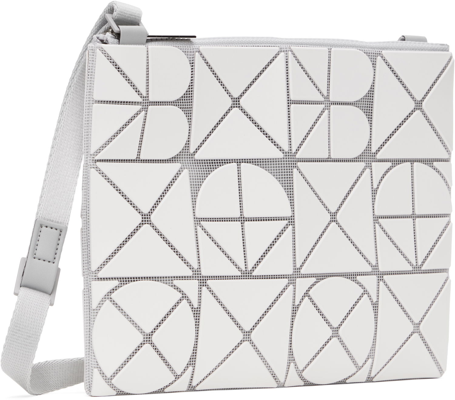 Taška cez rameno BAO BAO ISSEY MIYAKE ISSEY MIYAKE Font Crossbody Bag Biela | BB56AG841, 1