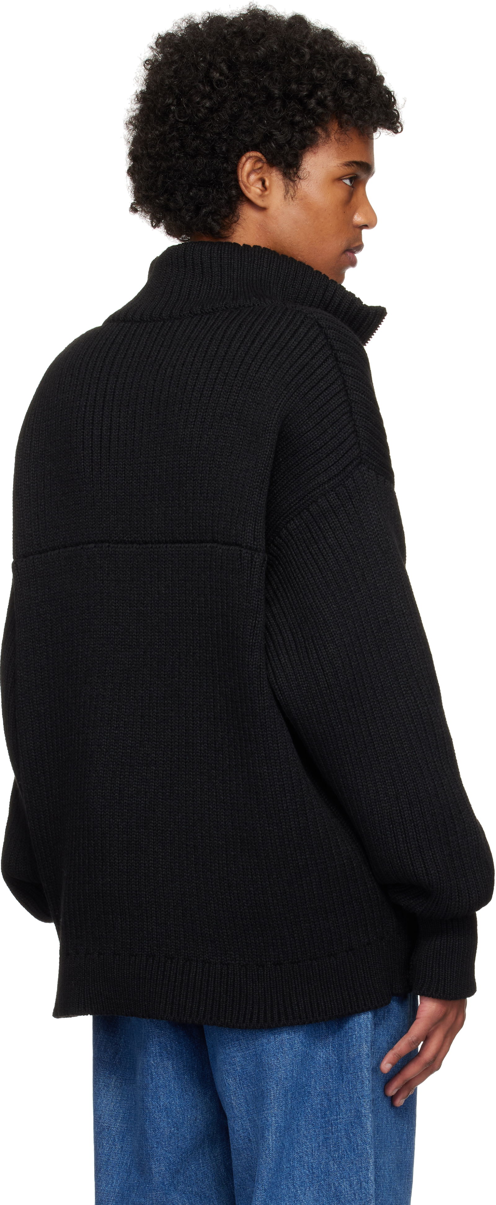 WTAPS Sub Knit Quarter-Zip Sweater