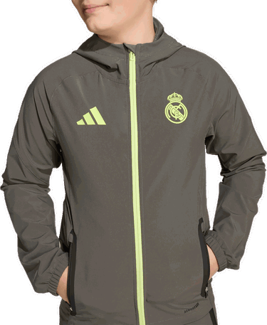 Bunda adidas Performance Tiro 25 Competition Vis Tech Real Madrid Zelené | JV5326, 3