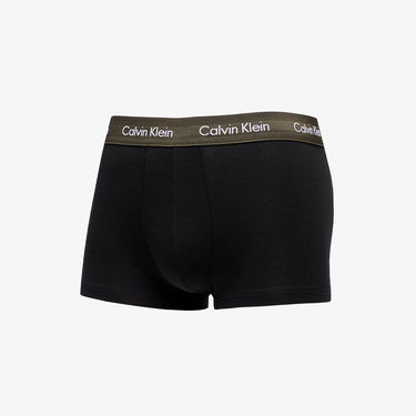 Boxerky CALVIN KLEIN Cotton Stretch Low Rise Trunk 3Pk Čierna | U2664G 1TU, 2