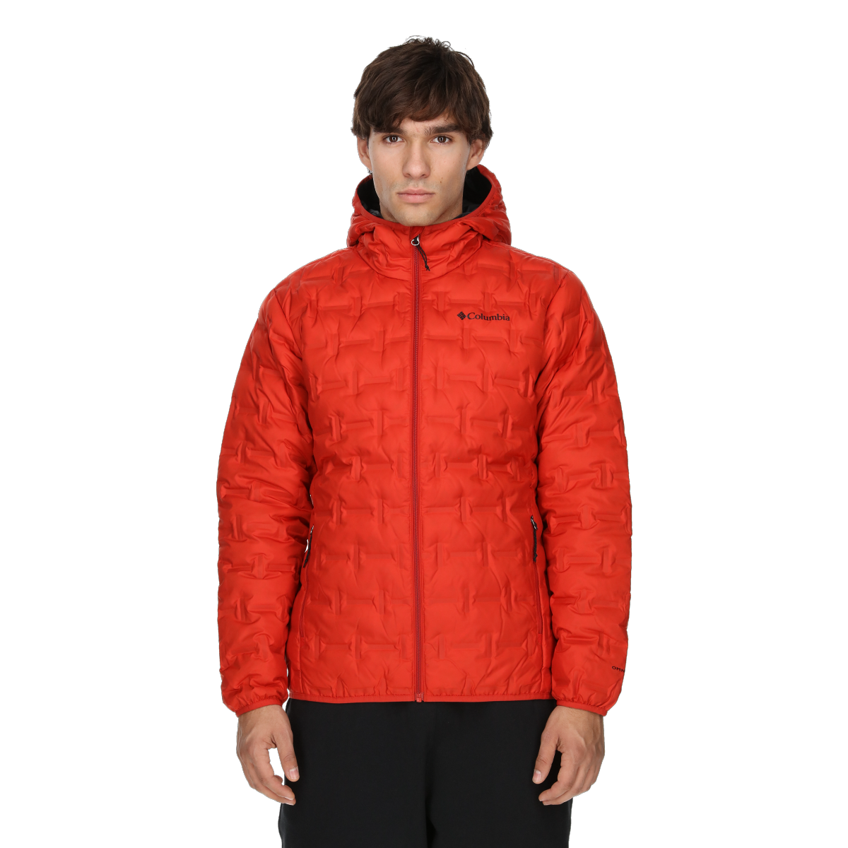 Prešívaná bunda Columbia Delta Ridge™ II Down Hooded Jacket Červená | 2086221698, 0