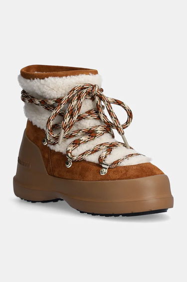 Tenisky a topánky Moon Boot MB Luna Shearling Boots Hnedá | 80D2480020.MA03, 0
