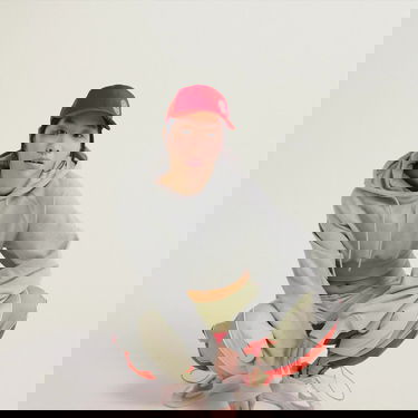 Mikina adidas Performance Stella McCartney x Cropped Hoodie Šedá | JI5148, 2