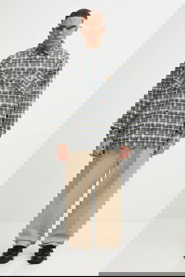 Nohavice Carhartt WIP Evan Pleated Trousers Béžová | I035666.G101, 4