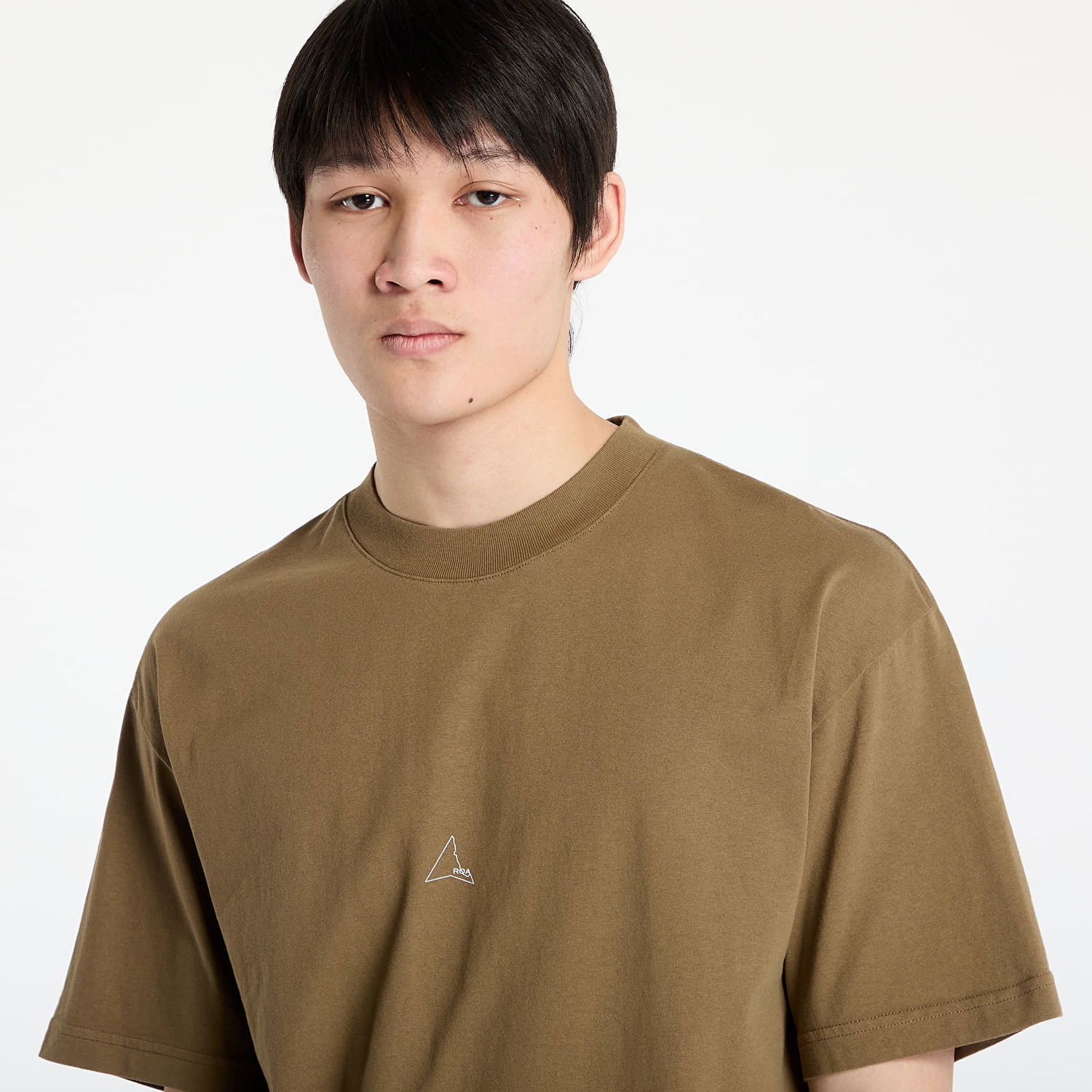 Tričko ROA ROA Logo T-Shirt Hnedá | RBMW0254JY22 BRW0043, 1