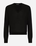 Dolce & Gabbana Cashmere V-Neck Sweater