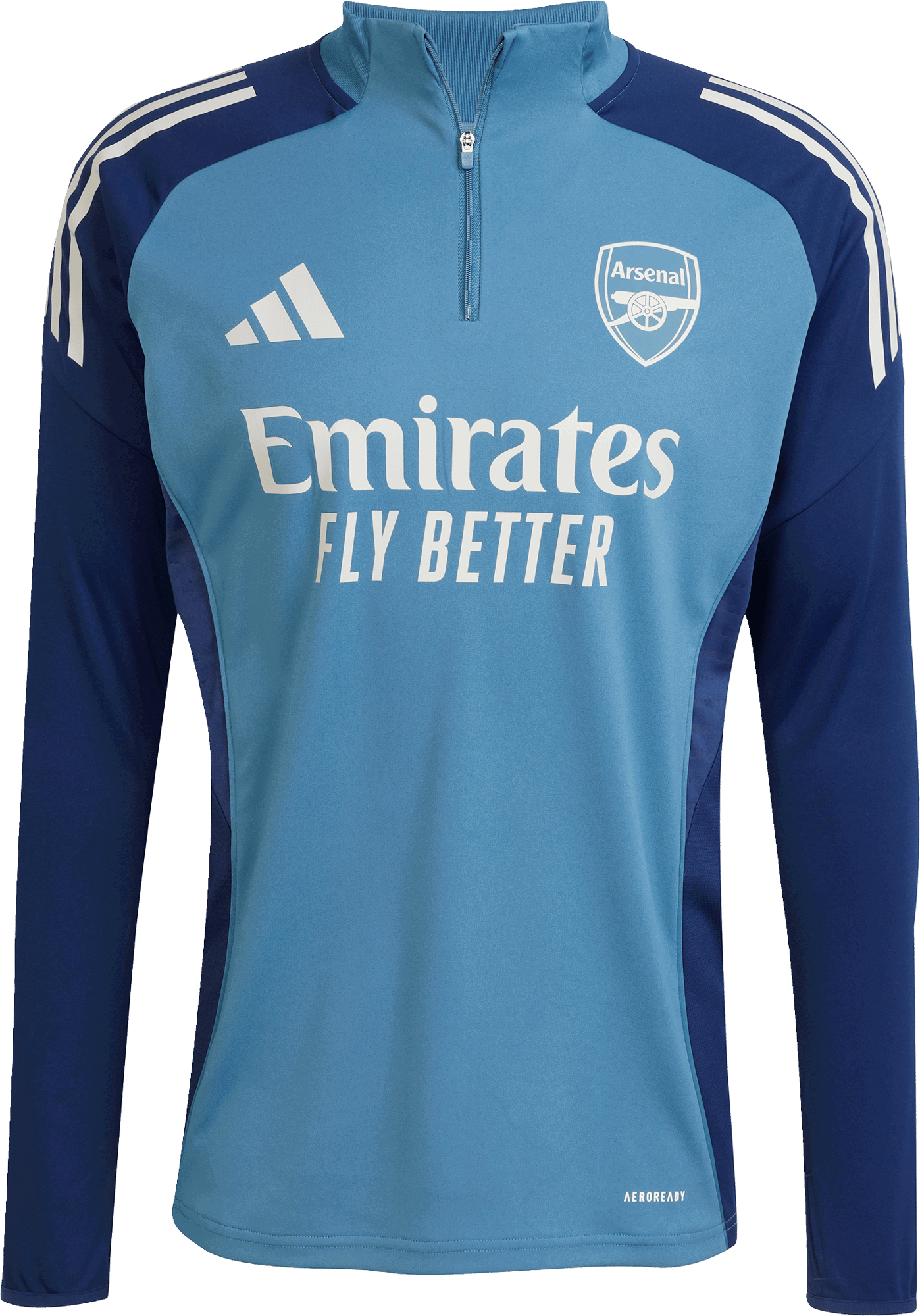 Tričko adidas Originals Arsenal AFC TR TOP 2025/26 Long Sleeve Training Top Modrá | jj1815, 0
