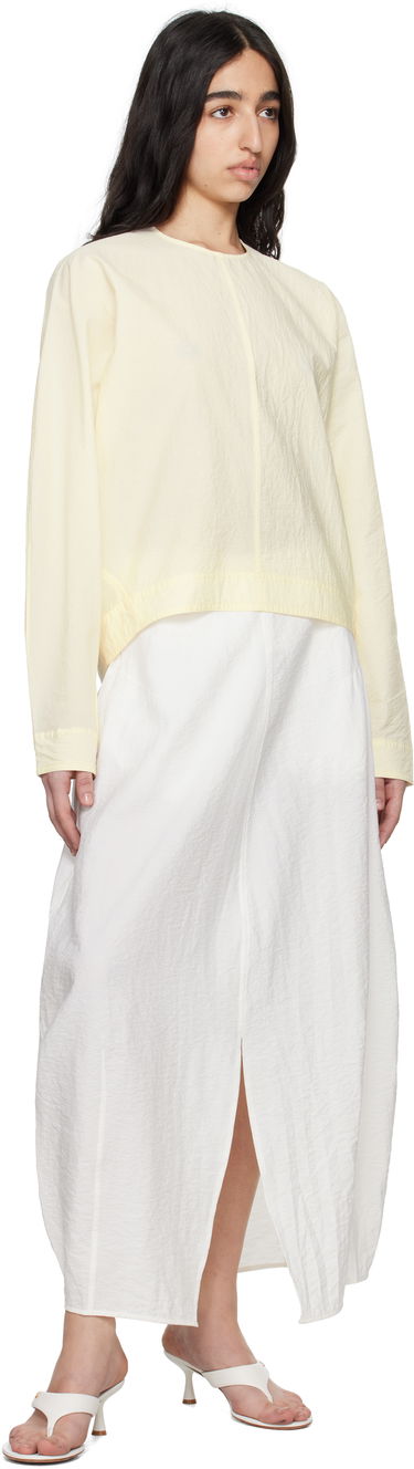 Sveter TOTEME TOTEME Batwing Top Žltá | 252-WRT0431-FB0375, 3